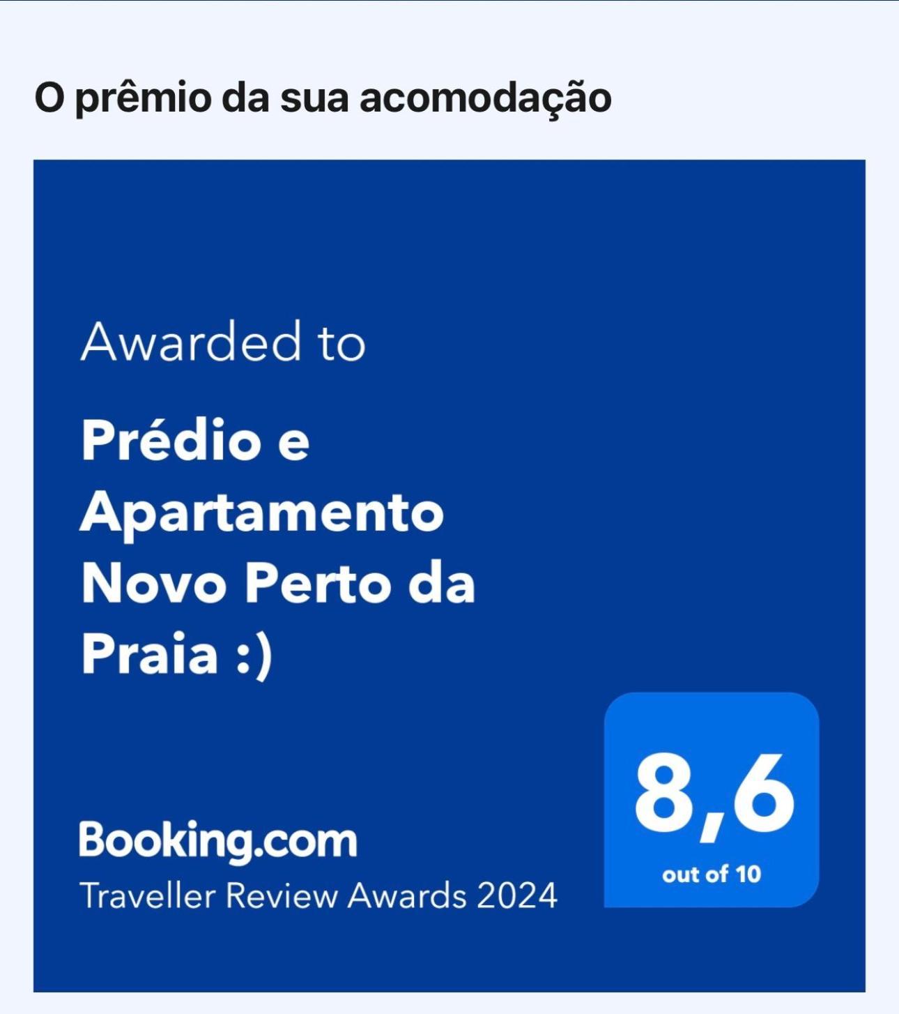 Апартаменти Predio E Apartamento Novo Perto Da Praia :) Гуаружа Екстер'єр фото